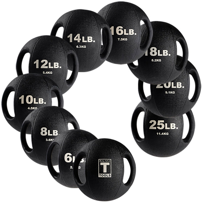 Body-Solid Tools - Medicine Ball BSTDMB - Med Ball Dual Grip - Home Gyms HQ