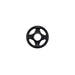 Body-Solid Tools - Oly Plate Black Grip ORT - Rubber/Hand Grip/Oly Plates Individual - Home Gyms HQ