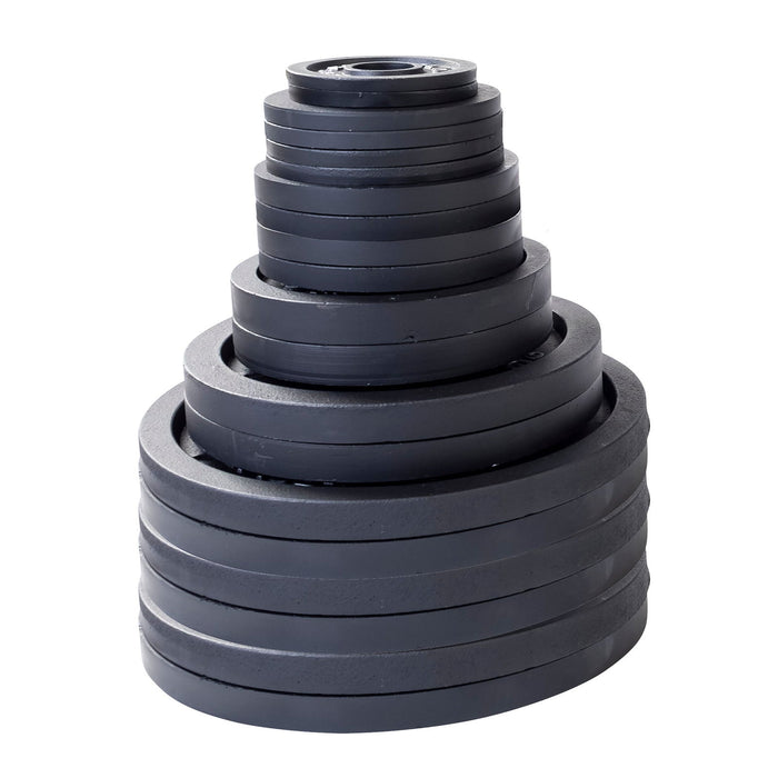 Body-Solid Tools - Oly Plate Cast OSB - Cast oly Set - Home Gyms HQ