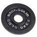 Body-Solid Tools - Oly Plate Cast  OPB - Black Cast Oly Plates - Home Gyms HQ
