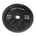 Body-Solid Tools - Oly Plate Cast  OPB - Black Cast Oly Plates - Home Gyms HQ