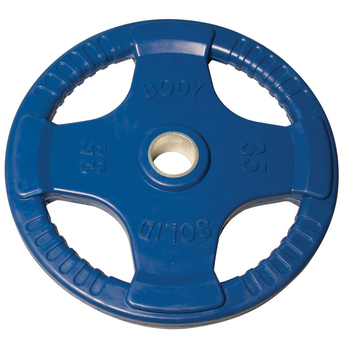 Body-Solid Tools - Oly Plate Color Grip ORC - Individual Color Rubber Grip Oly Plates - Home Gyms HQ