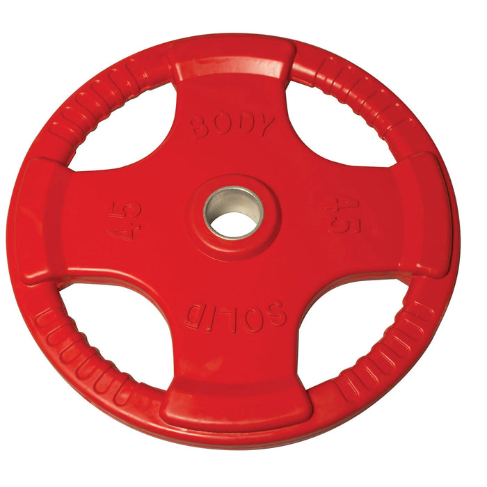 Body-Solid Tools - Oly Plate Color Grip ORC - Individual Color Rubber Grip Oly Plates - Home Gyms HQ