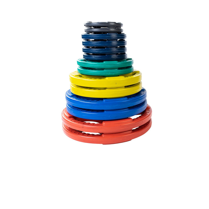 Body-Solid Tools - Oly Plate Color Grip ORC - Individual Color Rubber Grip Oly Plates - Home Gyms HQ
