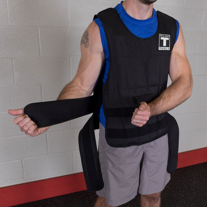 Body-Solid Tools - Weighted Apparel BSTWVP - PREMIUM ADJUSTABLE WEIGHTED VEST - Home Gyms HQ