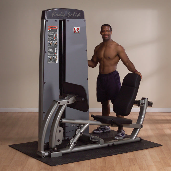 Pro Clubline - Legs DCLPSF - Dual Leg/Calf Machine FREESTANDING, W 210LB STACK or 310LB STACK