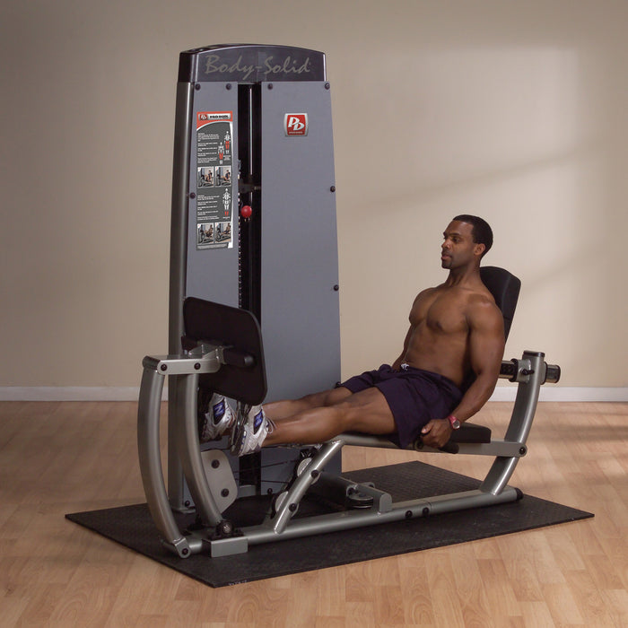 Pro Clubline - Legs DCLPSF - Dual Leg/Calf Machine FREESTANDING, W 210LB STACK or 310LB STACK