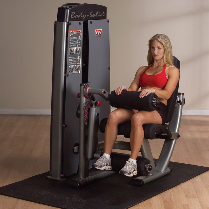 Pro Clubline - Legs  DLECSF - DUAL LEG EXTENSION-MACHINE, FREESTANDING 210LB STACK or 310LB Stack