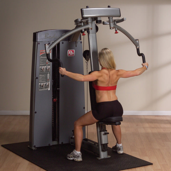 Pro Clubline - Pec DPECSF - DUAL PEC/FLY-MACHINE, FREESTANDING 210LB STACK or 310LB Stack