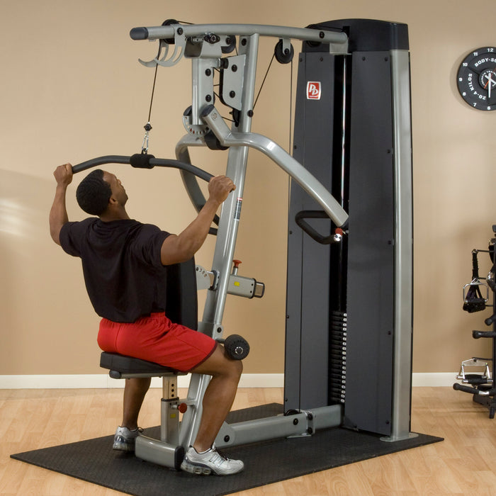 Pro Clubline - Chest/Lat DPLSSF - DUAL PRESS/LAT STATION-MACHINE, FREESTANDING 210LB STACK or 310LB Stack
