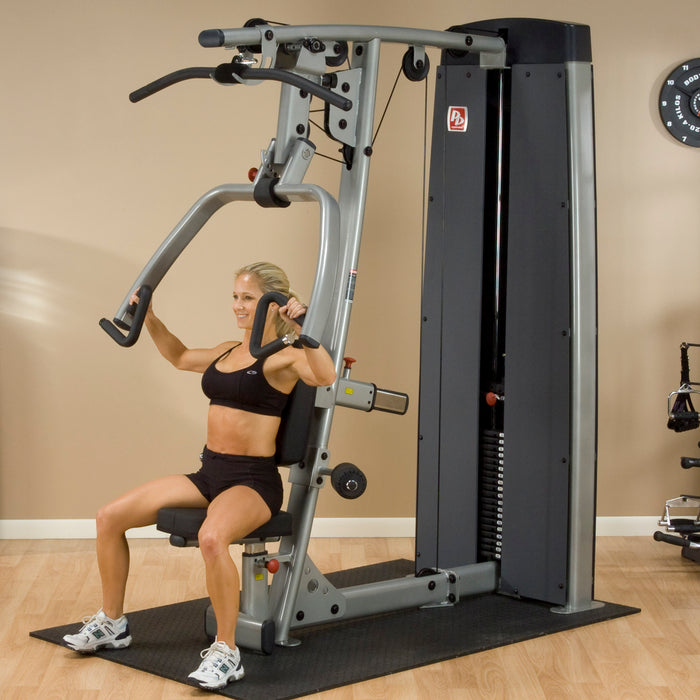 Pro Clubline - Chest/Lat DPLSSF - DUAL PRESS/LAT STATION-MACHINE, FREESTANDING 210LB STACK or 310LB Stack