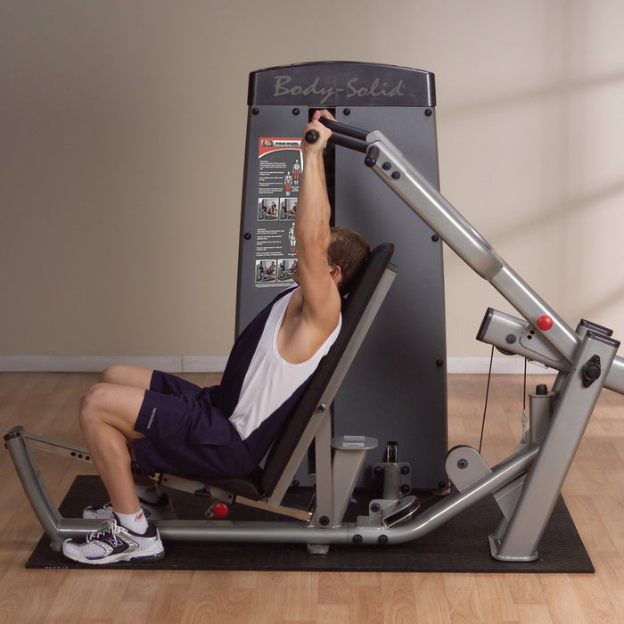 Pro Clubline - Chest DPRSSF - Dual FID Press-Machine, FREESTANDING W 210LB STACK or 310LB Stack