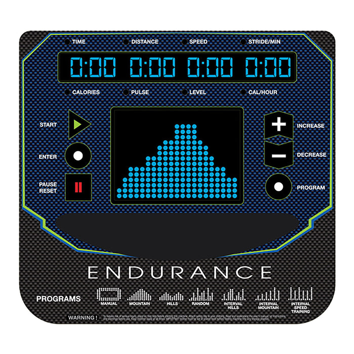 Endurance - Elliptical E5000 - ENDURANCE ELLIPTICAL LC - Home Gyms HQ
