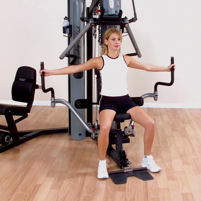 Body-Solid - Gym G10B - 2 STACK BI-ANGULAR HOME GYM (Commercial or Home)