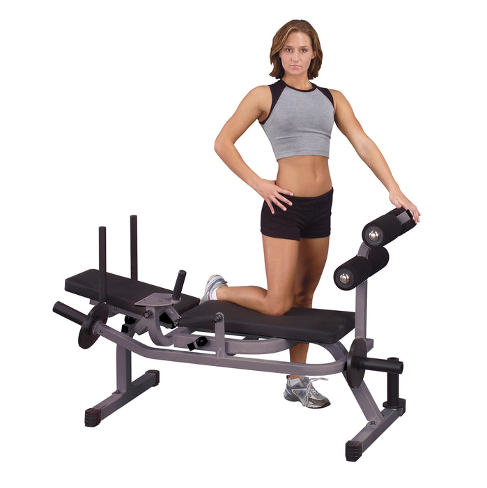 Body-Solid - Core GAB100B - Horizontal Ab Crunch Bench (Commercial or Home)