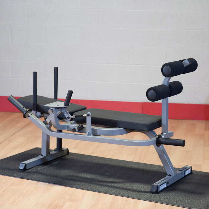 Body-Solid - Core GAB100B - Horizontal Ab Crunch Bench (Commercial or Home)