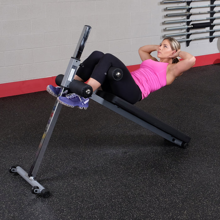 Body-Solid - Core GAB60B - Adjustable Ab Bench (Commercial or Home)
