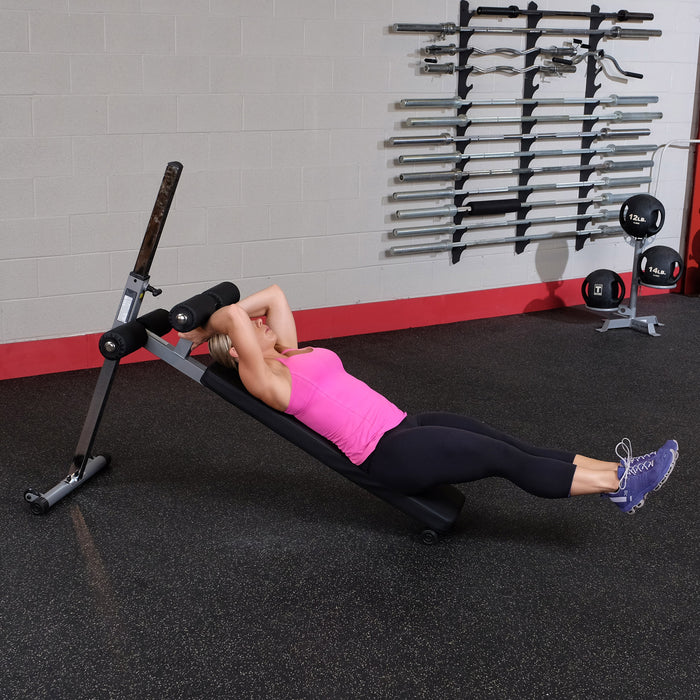 Body-Solid - Core GAB60B - Adjustable Ab Bench (Commercial or Home)