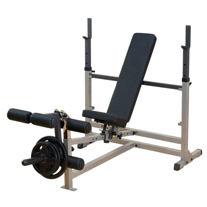 Body-Solid - Bench GDIB46LB - Power Center Combo Bench (Commercial or Home)