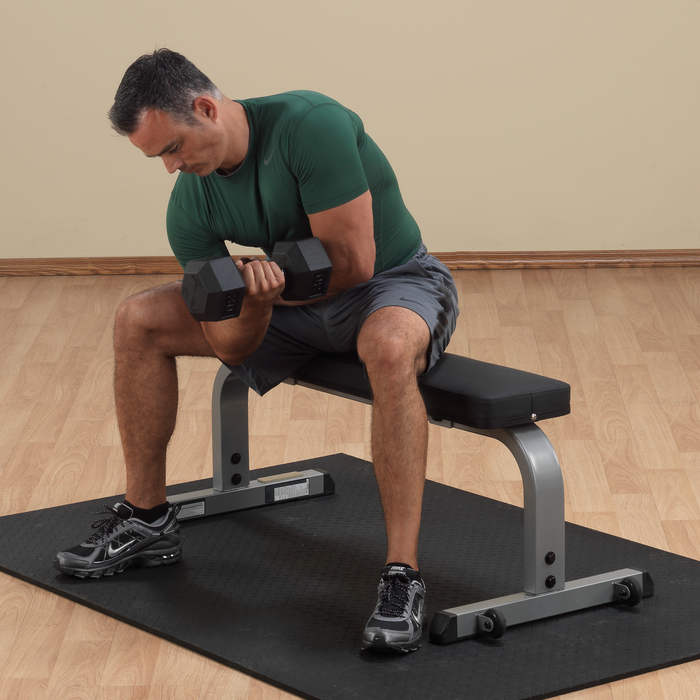 Body-Solid - Bench GFB350B - Flat Bench (Commercial or Home)