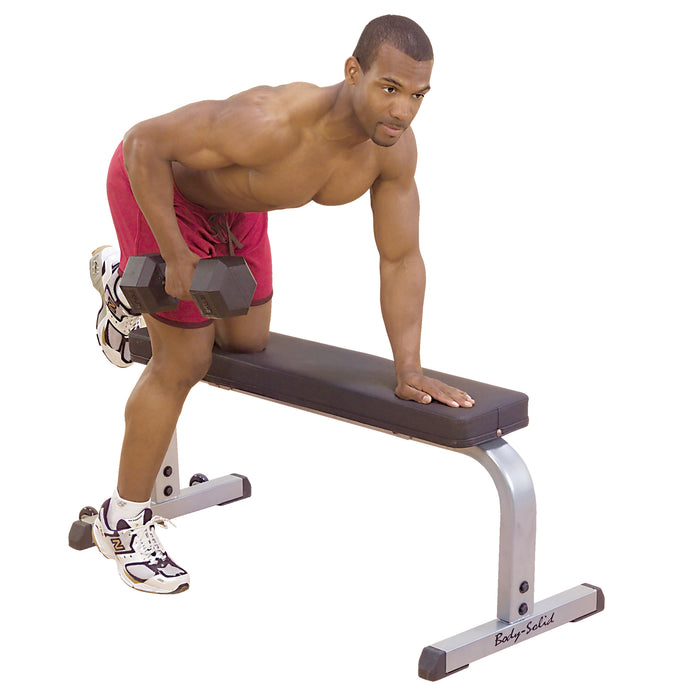 Body-Solid - Bench GFB350B - Flat Bench (Commercial or Home)