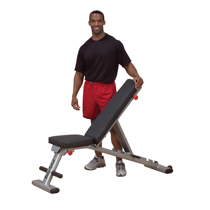 Body-Solid - Bench GFID225B -  Fully Assembled Body Solid Folding Bench, GFID225 (Commercial or Home)