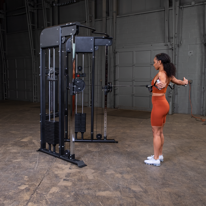 Body-Solid - Functional GFT100 - Functional Trainer, 2 x 160lb stacks (Commercial or Home)