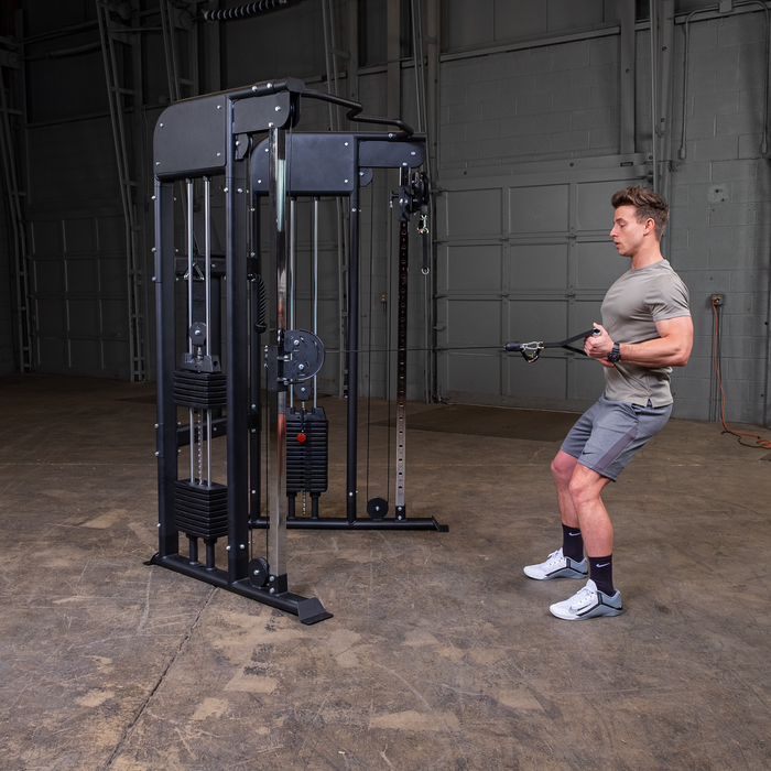 Body-Solid - Functional GFT100 - Functional Trainer, 2 x 160lb stacks (Commercial or Home)