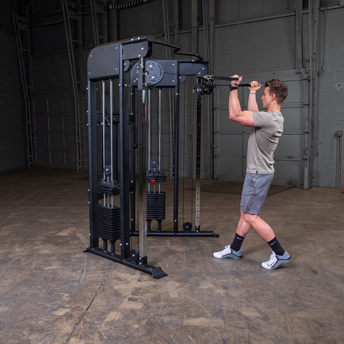 Body-Solid - Functional GFT100 - Functional Trainer, 2 x 160lb stacks (Commercial or Home)