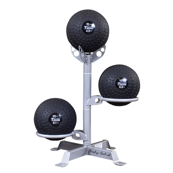 Body-Solid - Storage Package GMR5 - MEDICINE BALL RACK 3 (Commercial or Home)