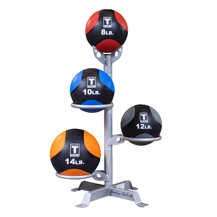 Body-Solid - Storage Package GMR5 - MEDICINE BALL RACK 3 (Commercial or Home)