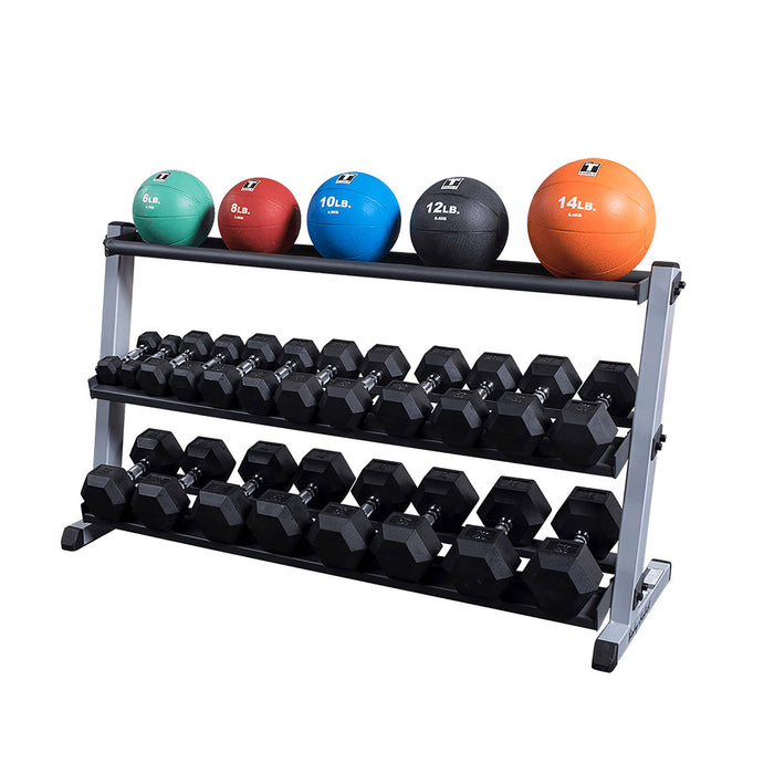 Body-Solid - Storage Package GMRT6B - GDR60B MED BALL TIER (Black) (Commercial or Home)