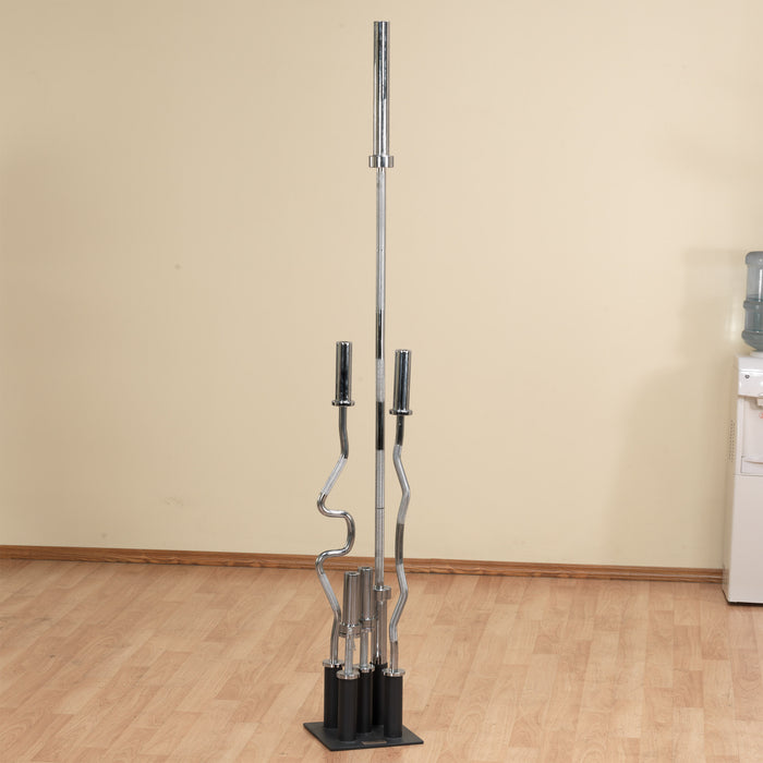 Body-Solid - Storage GOBH5 - Olympic Bar Holder (Commercial or Home)