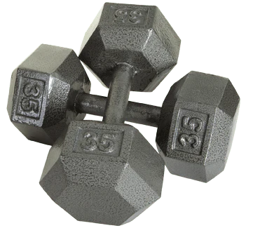USA - VERTPAC-IHD50 - 10 PAIR RAIL RACK w/ HEX CAST DBS - Home Gyms HQ - 