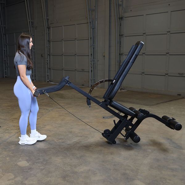 Body-Solid - Bench  GLEG - Adjustable Bench, w cabled Leg Developer