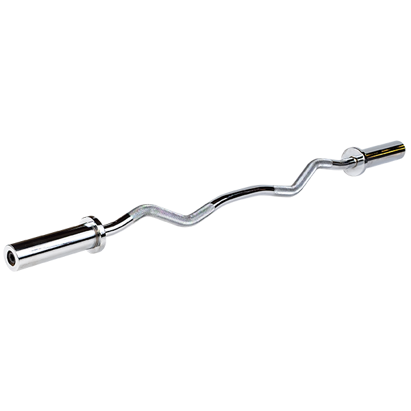 Body-Solid Tools - Oly Curl OB47C - Oly Curl Bar-47", Chrome