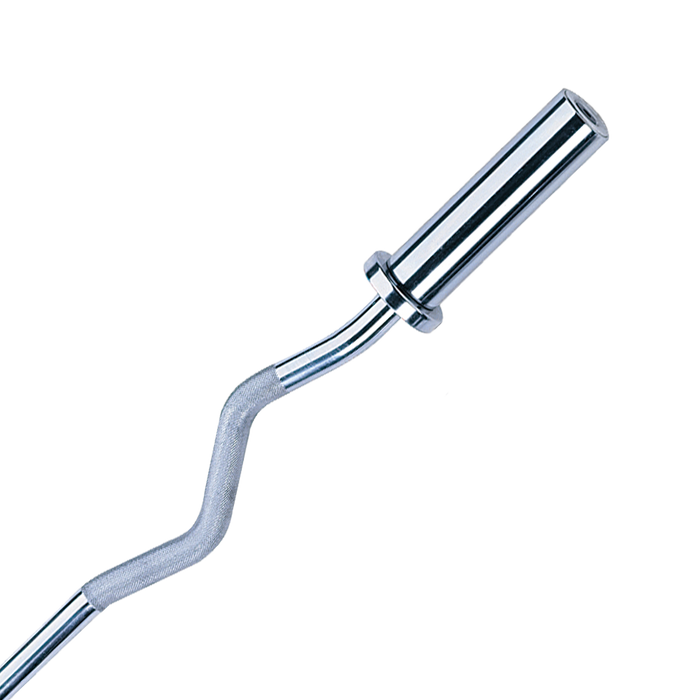 Body-Solid Tools - Oly Curl OB47C - Oly Curl Bar-47", Chrome