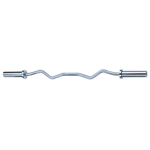 Body-Solid Tools - Oly Curl OB47C - Oly Curl Bar-47", Chrome