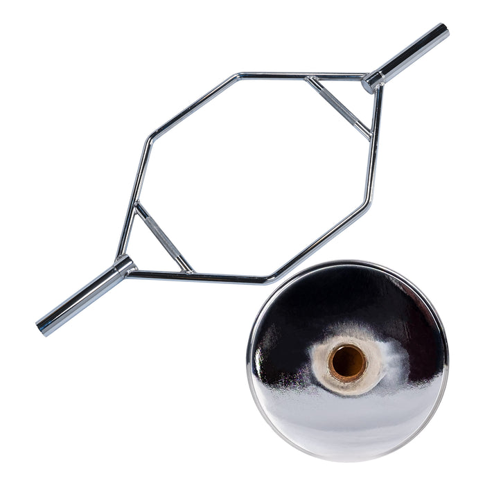 Body-Solid Tools - Oly Trap OTB50 - Oly Shrug Bar - Handles 25" apart - 25.5mm