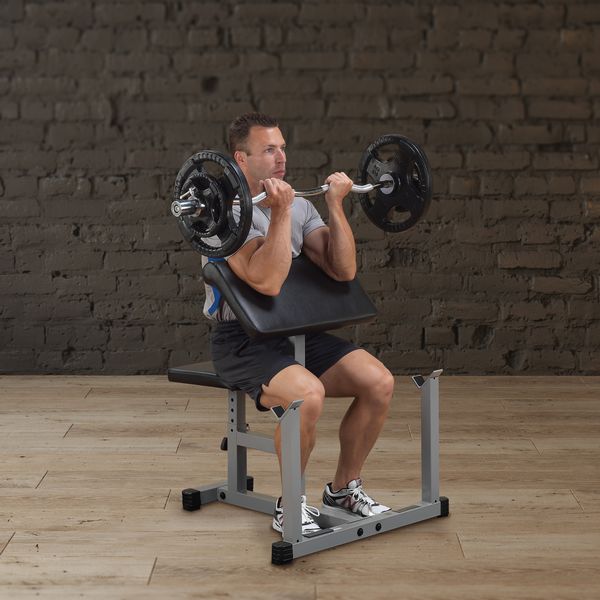 Powerline - Arms PPB32X - POWERLINE PREACHER CURL BENCH - Home Gyms HQ