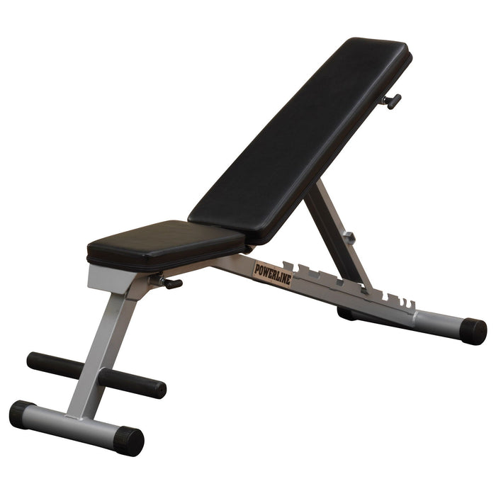Powerline - Bench PFID125X - Powerline fully assembled FID bench - Home Gyms HQ