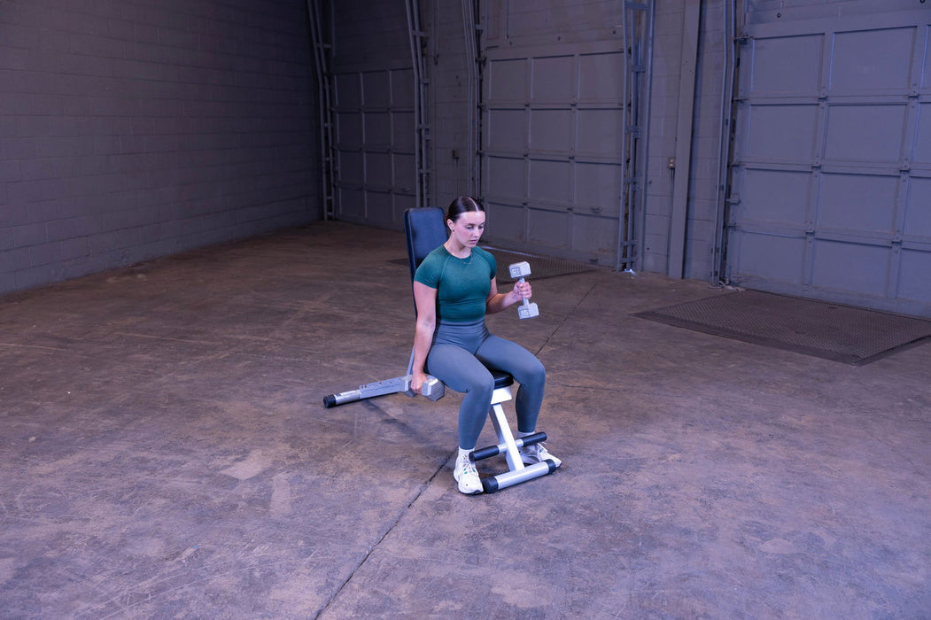 Powerline - Bench PFID125X - Powerline fully assembled FID bench - Home Gyms HQ