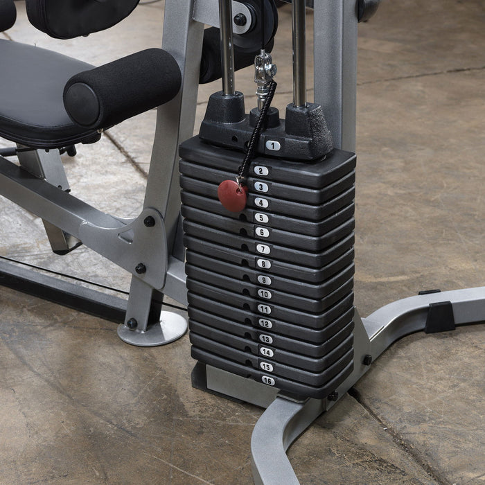 Powerline - Gym BSG10X - Powerline Short Assembly Home Gym - Home Gyms HQ