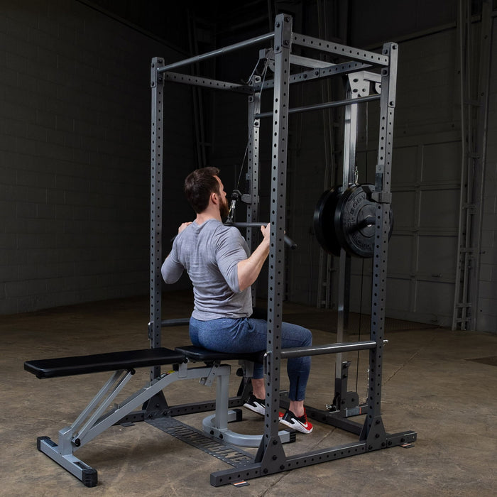 Powerline - Rack Attach PLA1000 - Powerline Lat Attachment for PPR1000 - Home Gyms HQ