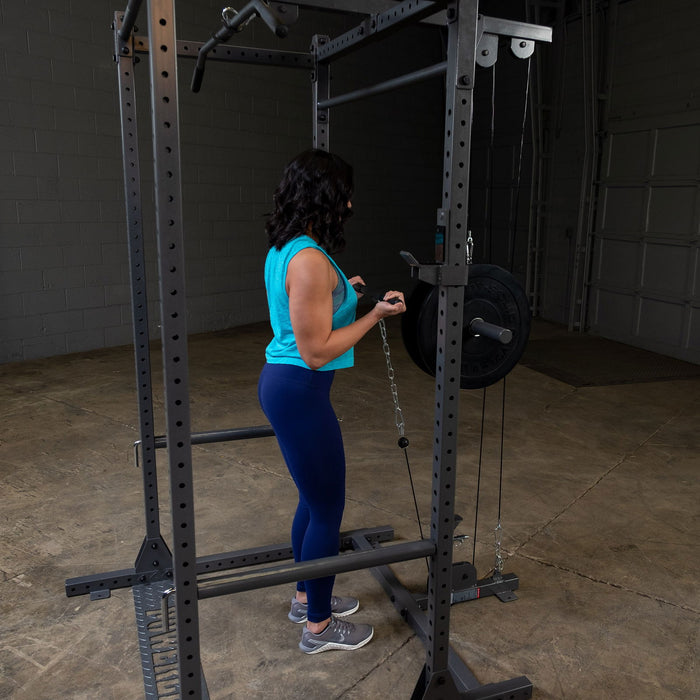 Powerline - Rack Attach PLA1000 - Powerline Lat Attachment for PPR1000 - Home Gyms HQ