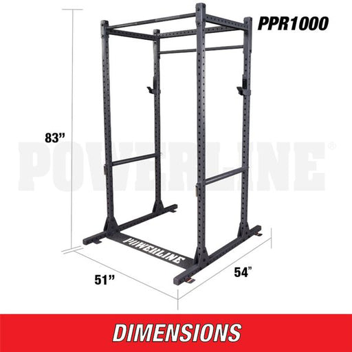 Powerline - Rack PPR1000 - Powerline Premium Power Rack - Home Gyms HQ