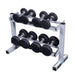 Powerline - Storage PDR282X - Powerline Dumbbell Rack - Home Gyms HQ