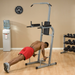 Powerline - VKR PVKC83X - POWERLINE VERTICAL KNEE RAISE - Home Gyms HQ