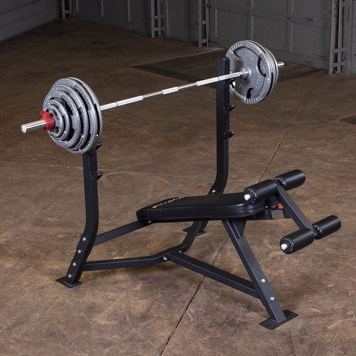 Pro Clubline - Bench SODB250 - PCL Oly Decline Bench - Home Gyms HQ