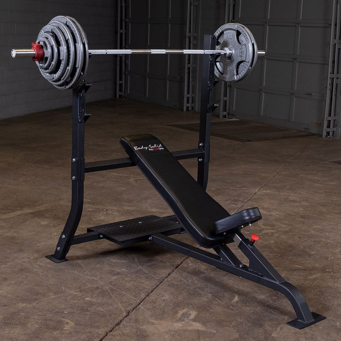 Pro Clubline - Bench SOIB250 - PCL Oly Incline Bench - Home Gyms HQ
